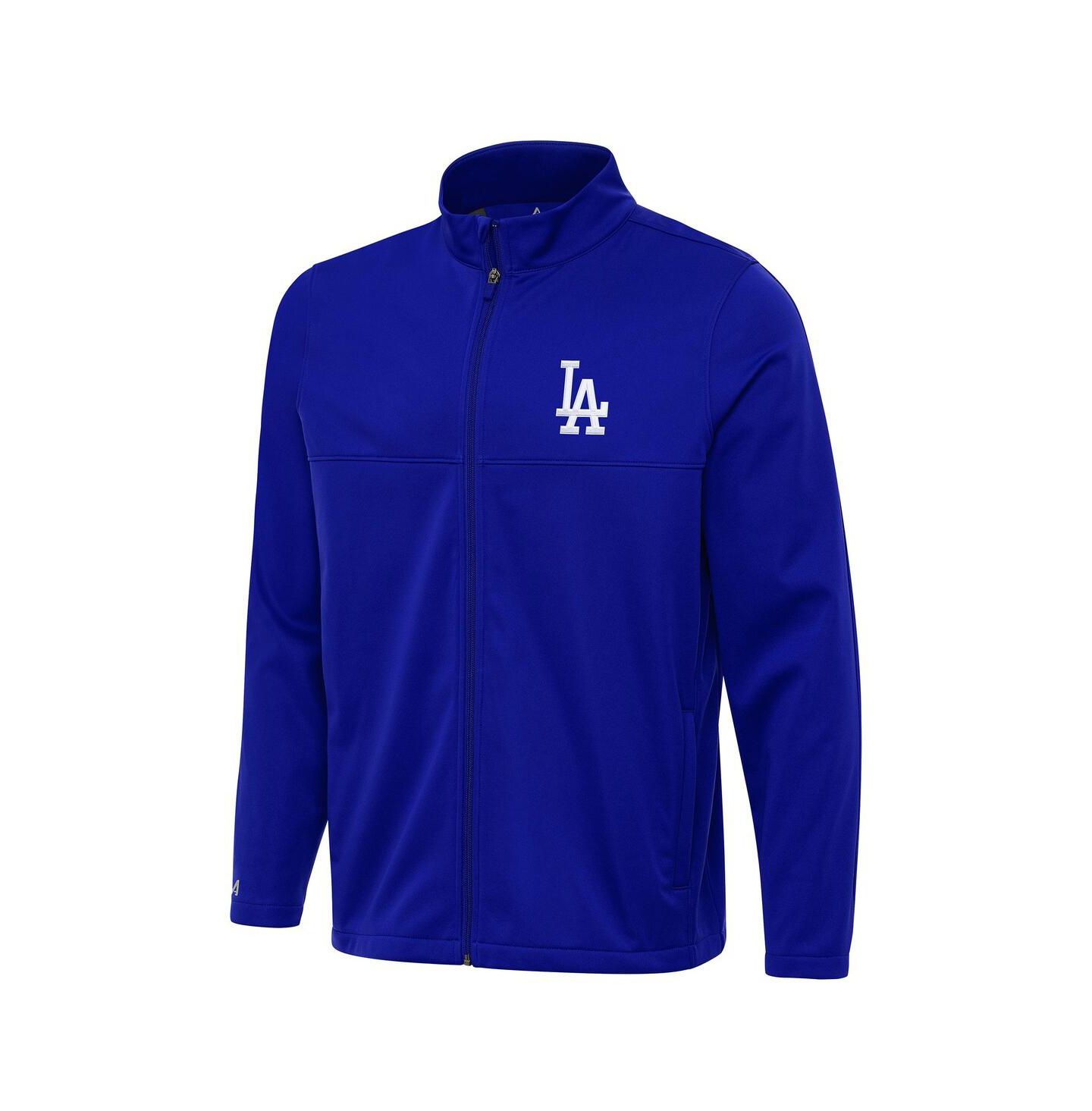 Мужская куртка Antigua Royal Los Angeles Dodgers Links 2 Full-Zip Golf — фото 1