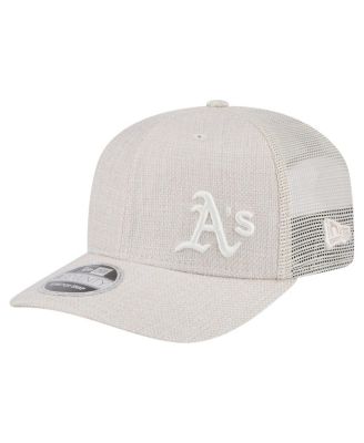 New Era - Men's Light Beige Athletics Flawless 9SEVENTY Stretch snap Hat