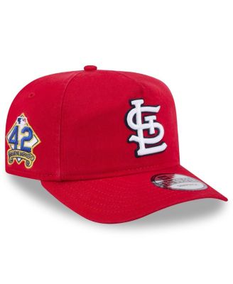 New Era - Men's Red St. Louis Cardinals 2025 Jackie Robinson Day Golfer Adjustable Hat