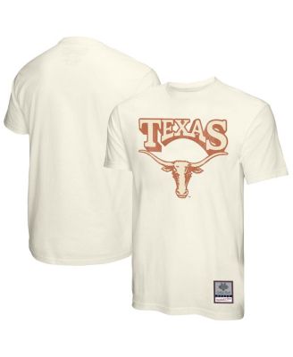 Mitchell & Ness - Men's  Cream Texas Longhorns Vintage Tone T-Shirt