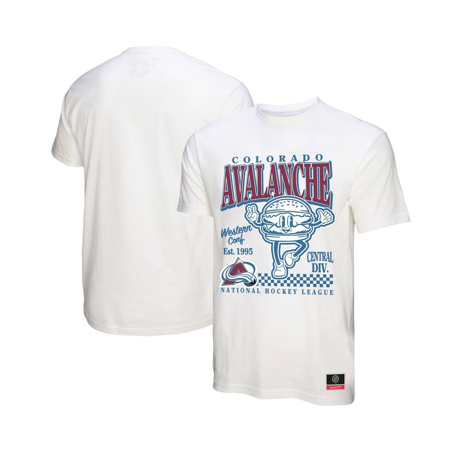 Men's White Colorado Avalanche Local Food T-Shirt