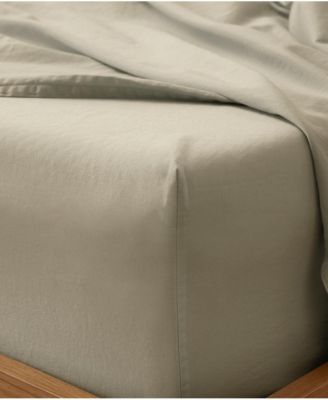 Organic Cotton Room Service Sateen Fitted Sheet - California  King