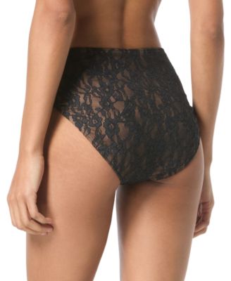 Women's Lace High-Waist Swim Bottom