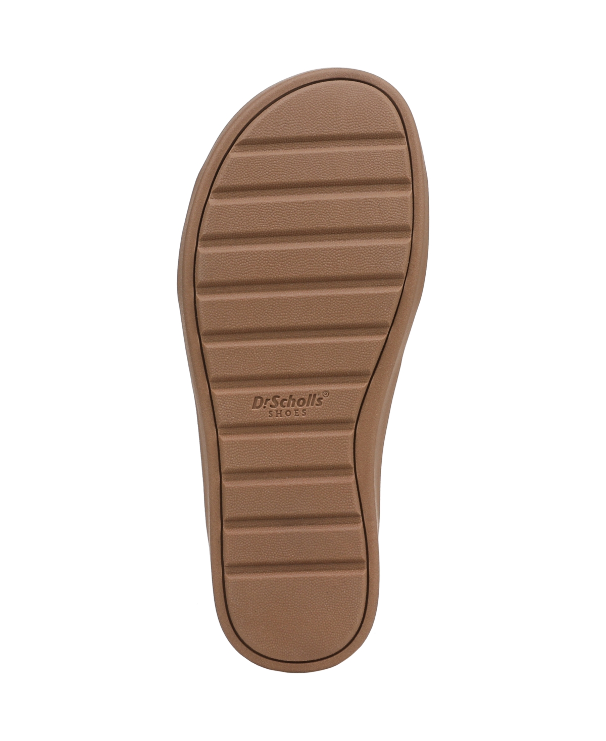 Shop Dr. Scholl's Women's All Time Round Toe Slide Sandals In Gold Sand Faux Leather