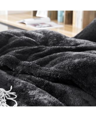 Oversized Comforter - The Original Plush - Nightshift Black , Full