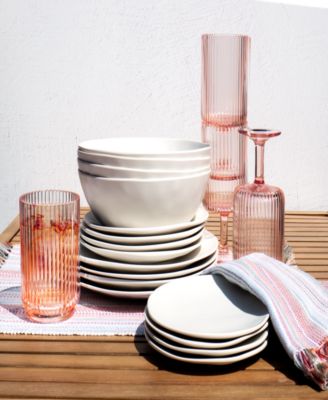 Melamine 6-Pc. Low Bowls, Service For 6