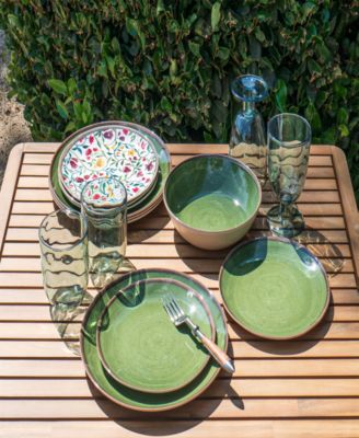 Retreat Pottery 6-Pc. Dinner Plates, Service For 6