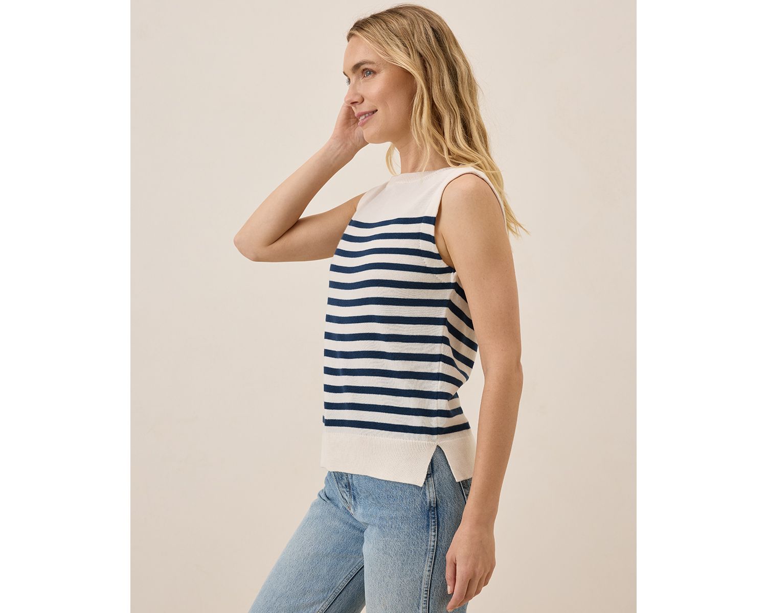Women's Organic Cotton Classic Fine Knit Shell