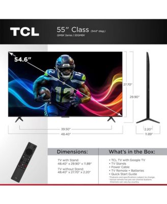 55" Class 4K UHD QD-Mini LED QLED Google TV - 55QM6K