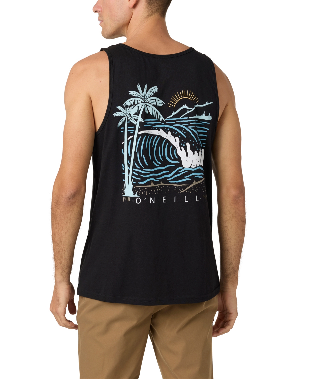 Men's Flow Tank Top - Black