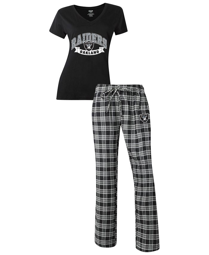 Concepts Sport Women s Oakland Raiders Medalist Sleep Set Macy s