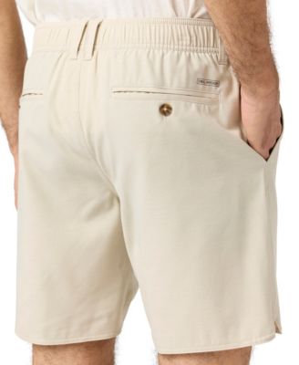 Men's Reserve Light Check Scallop Elastic Waist Shorts