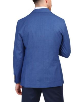 Big & Tall Shadow Plaid Sportcoat