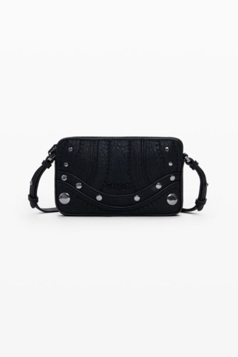 Desigual Medium embroidered crossbody purse