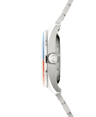 Men's Fleuss GMT Automatic Solid Stainless Steel Bracelet Watch, 43mm