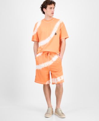 Men's Nodyem Logo Graphic Tie-Dye Cotton T-Shirt