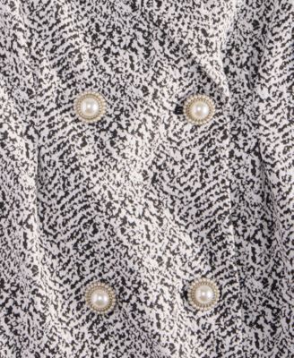 Women's Abstract Jaquard Knit Dress