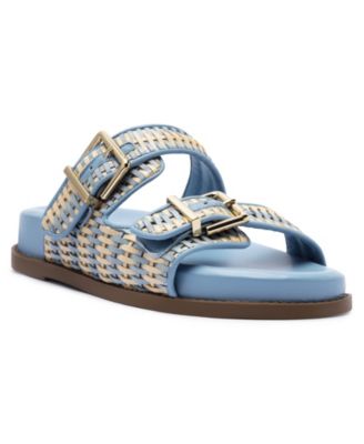 Women's Naomi Round Toe Flat Sandals