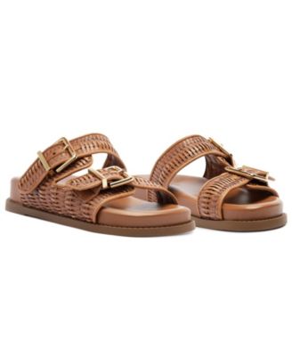 Women's Naomi Round Toe Flat Sandals