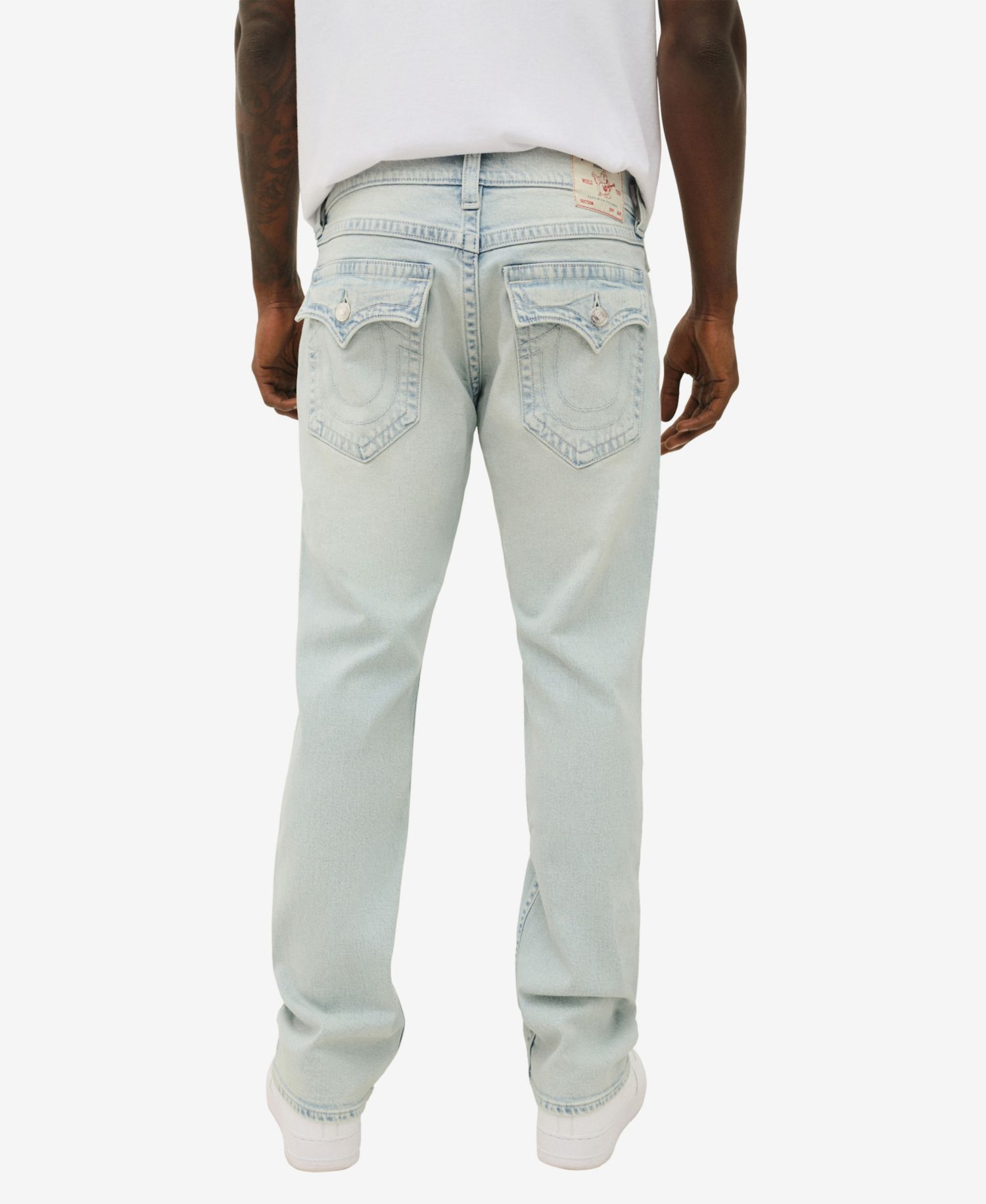 Men's Ricky Flap Back Pockets Straight Jeans