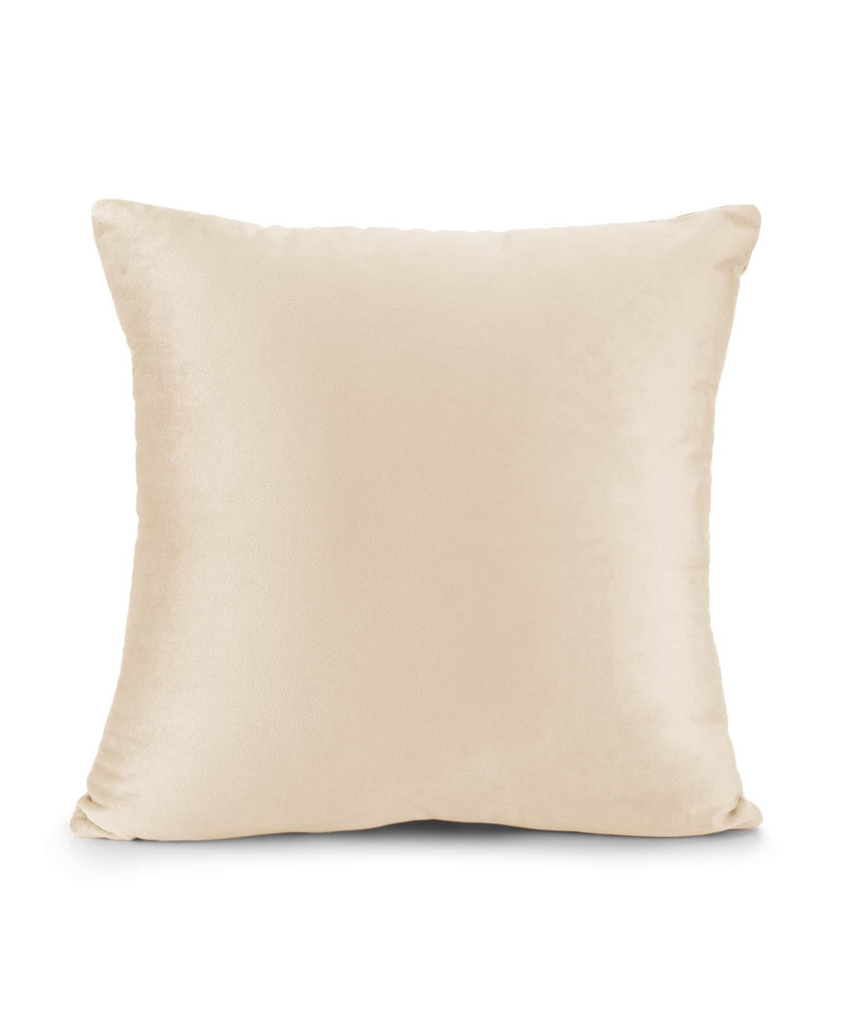 Nestl Elegant Velvet Removeable Cover 2-pack Decorative Pillows, 22" X 22" In Brown