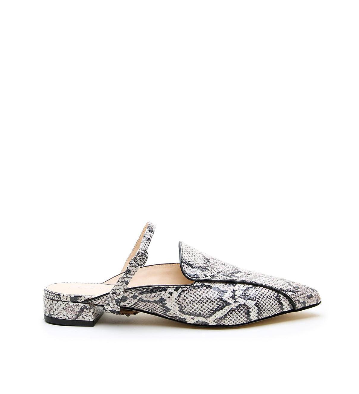 Women's Python Twiggy Customizable Pointed Loafer Slides - Python
