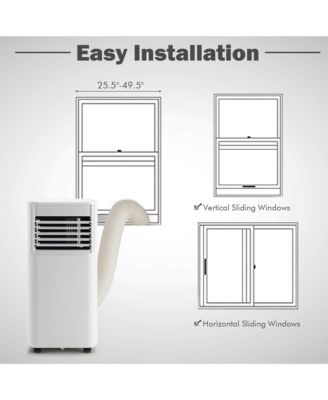 3 in 1 Portable Air Conditioner Air Cooler AC Unit 8000BTU ASHRAE 230 sq.ft