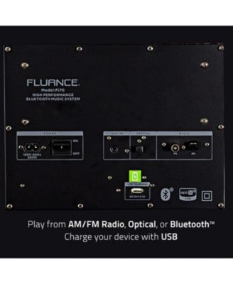 Fi70W Three-Way Wireless High Fidelity Music System with Powerful Amplifier & Dual 8” Subwoofers (Lucky Bamboo)