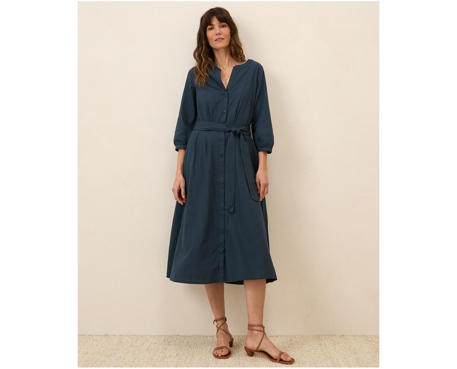 Women's Organic Cotton Sunset Lightweight Cotton Easy Dress