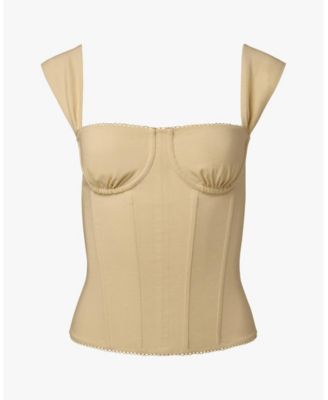 Women's Ruched Cup Corset
