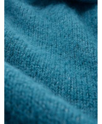 Women's Alpaca Cott Slch Turtleneck Sweater