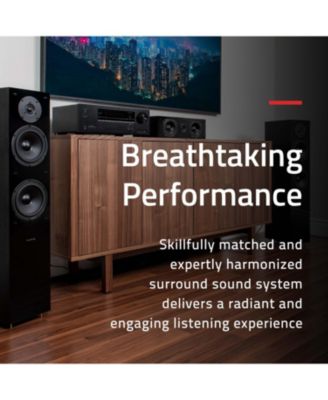 – Elite Series, High Definition 5.0 Surround Sound, Floorstanding Towers, Center & Rear Speakers – Home Theater Speaker System