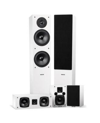 – Elite Series, High Definition 5.0 Surround Sound, Floorstanding Towers, Center & Rear Speakers – Home Theater Speaker System