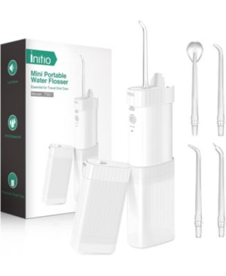 Portable Water Flosser - 4 Nozzle Types, 3 Modes, IPX7 Waterproof ...