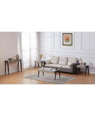 Marble-Style Camden Console Table