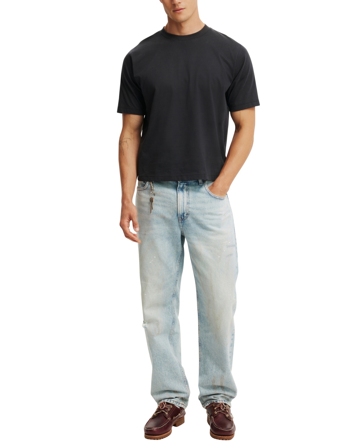 COTTON ON MEN'S BAGGY JEANS 