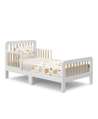 Pasadena Toddler Bed - White with Driftwood