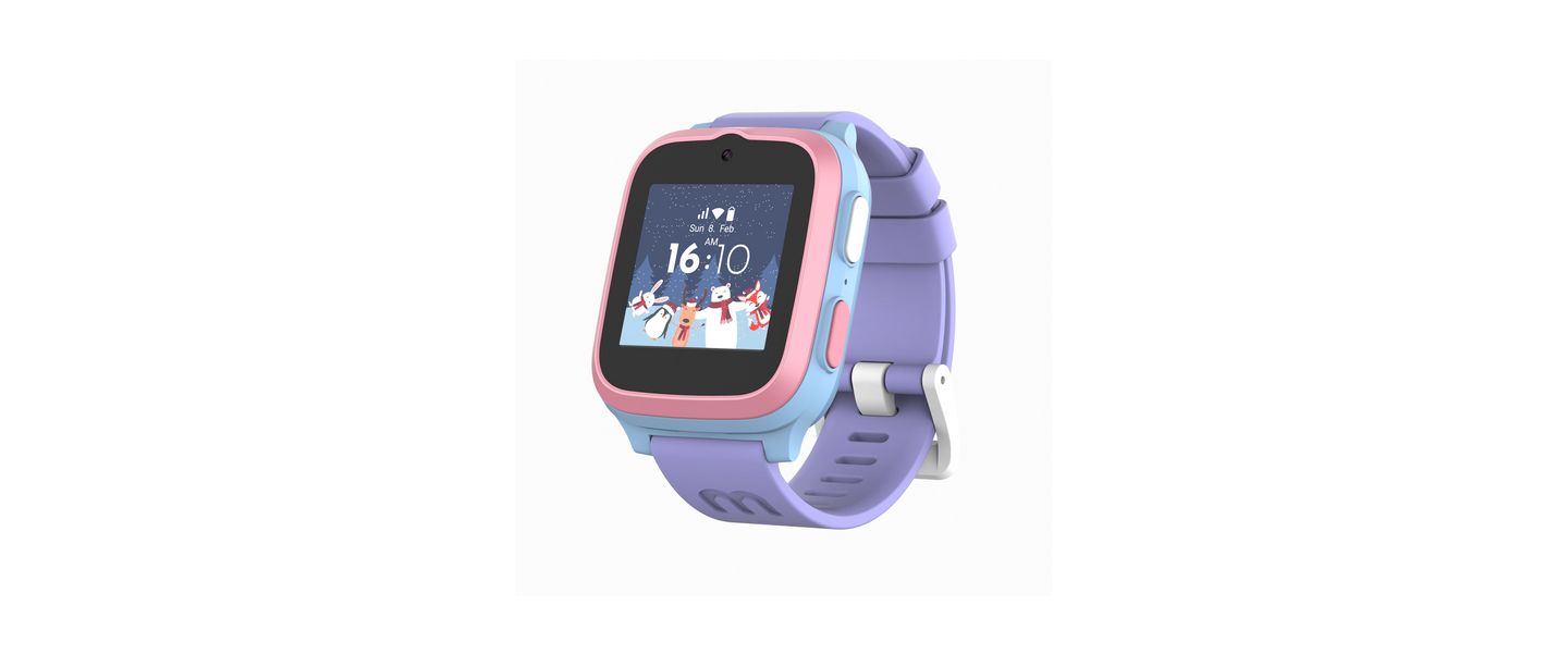 Детские часы myFirst Fone S3+ Kids Smartwatch with eSIM, IPS 1.4 '', Video Calls, Messaging, GPS, Sos, School Mode, Music Player, цвет: Cotton Candy — фото 1