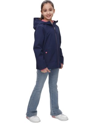 Girls Ripstop Fleece Lined Windbreaker
