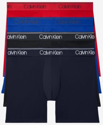 Calvin Klein - Men's 3+1 Value Pack Micro Stretch Boxer Briefs