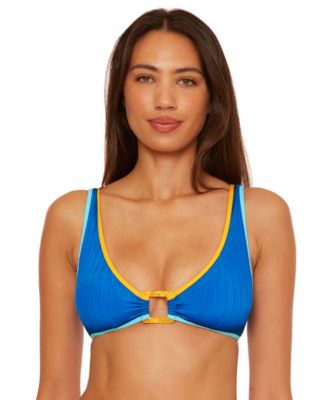 Women's Crinkle Crush Textured Convertible Bikini Top