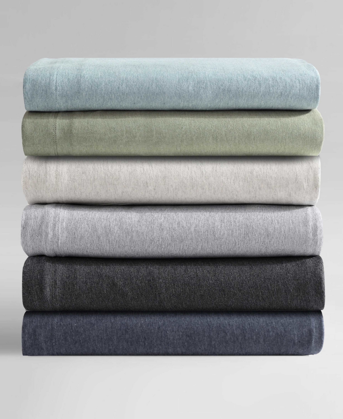 Calvin Klein Modern Cotton Melange Tencel Jersey 3-pc. Sheet Set, Twin In Gray