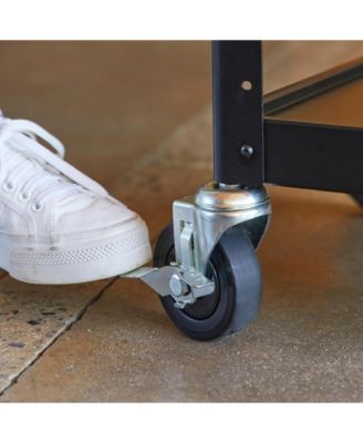 AV Media Cart, Black, 1