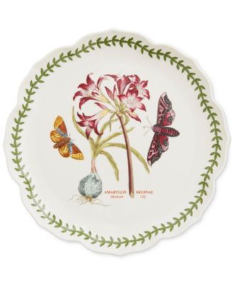 Botanic Garden Lotus Blossom Dinner Plates, Set of 4