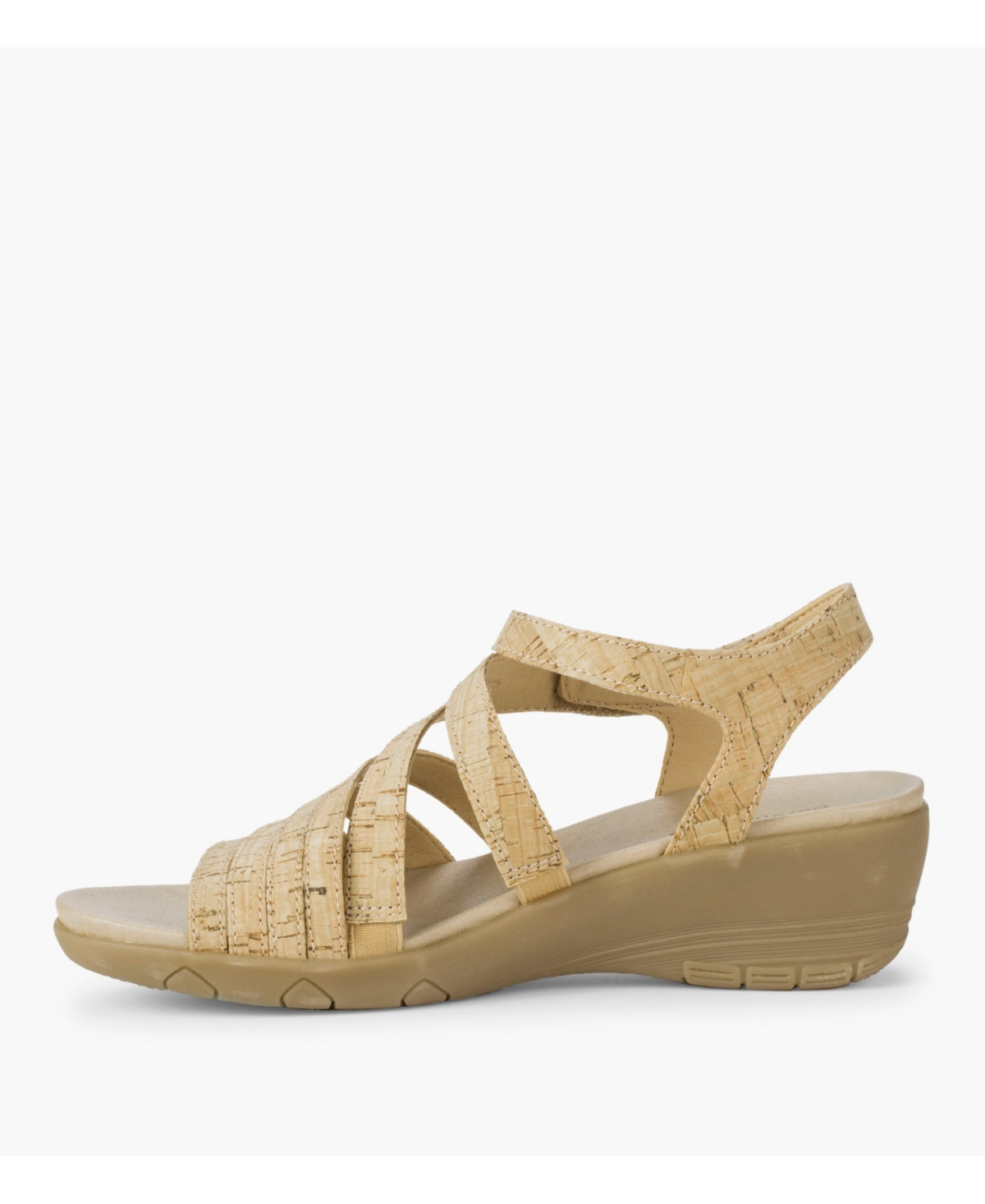 Baretraps Women's Harlean Open Toe Wedge Sandals In Natural
