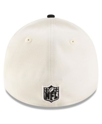 Men's Cream/Black New Orleans Saints 2025 NFL Draft 39THIRTY Flex Hat