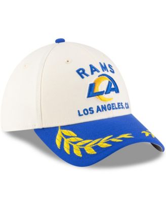Men's Cream/Royal Los Angeles Rams 2025 NFL Draft 39THIRTY Flex Hat