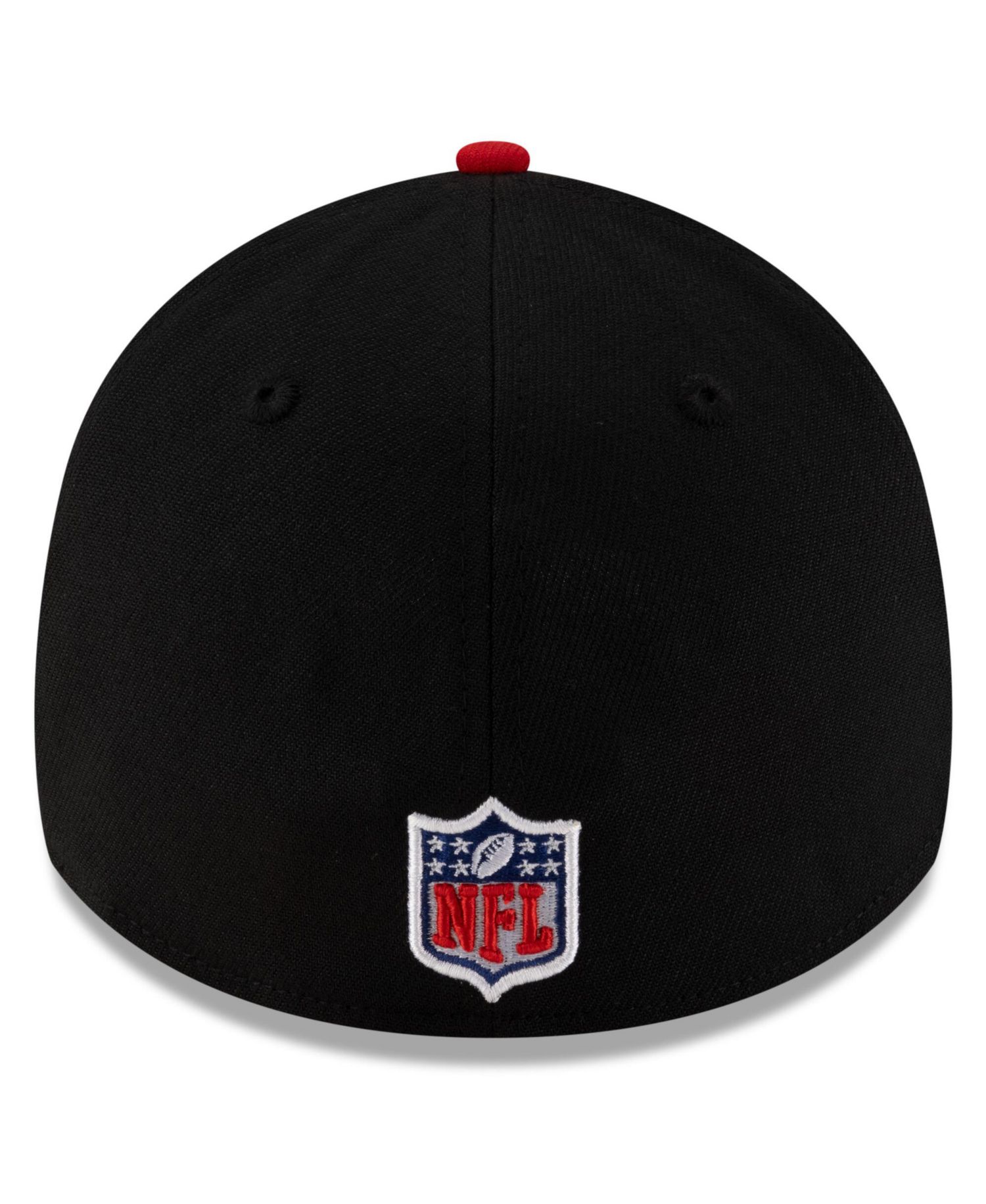 Men's Black/Red Atlanta Falcons 2025 NFL Draft 39THIRTY Flex Hat