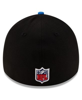 Men's Black/Royal Los Angeles Rams 2025 NFL Draft 39THIRTY Flex Hat