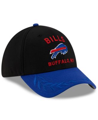 Men's Black/Royal Buffalo Bills 2025 NFL Draft 39THIRTY Flex Hat